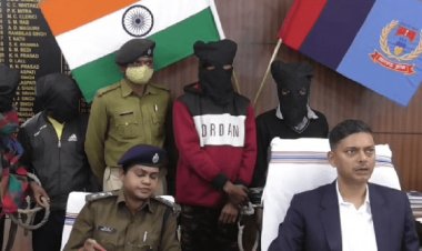 धनबाद: गैंगस्टर अमन सिंह गैंग को चोरी का बाइक मुहैया कराने वाले पांच अरेस्ट, 11 बाईक बरामद