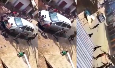 गिरिडीह : बेंगाबाद में रंग लगाने के लिए कार रोक रही थी युवकों की टोली, गाड़ी चढ़ाया, एक घायल