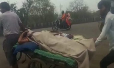 धनबाद: झरिया में समय पर नहीं मिली एंबुलेंस, रिक्शा से जख्मी को पहुंचाया हॉस्पिटल