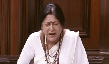 बीरभूम हिंसा प र राज्यसभा में फूट-फूटकर रोईं बीजेपी एमपी रूपा गांगुली,  बोलीं- पश्चिम बंगाल अब रहने लायक नहीं