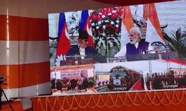 जयनगर से नेपाल जनकपुर की यात्रा अब ट्रेन से, पीएम  मोदी व  देउबा ने किया मैत्री ट्रेन सेवा का किया उद्घाटन