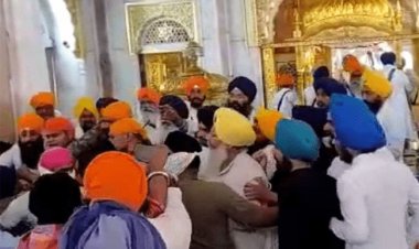 पटना के तख्त श्रीहरिमंदिर में मिले पांच करोड़ रुपये के आसन से बवाल, दरबार साहिब में धक्का-मुक्की 