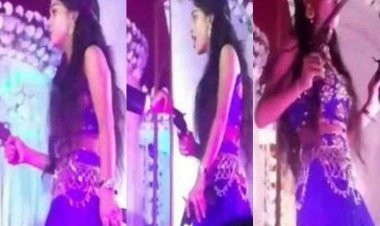 बिहार: नालंदा में शादी के स्टेज पर दोनों हाथ में तमंचा डांस करती रही बार बालाएं, वीडियो वायरल