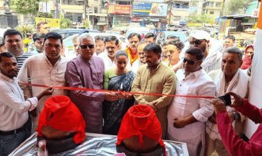 धनबाद: युवक कांग्रेस ने श्रमिक चौक पर खोला राजीव गांधी पनशाला