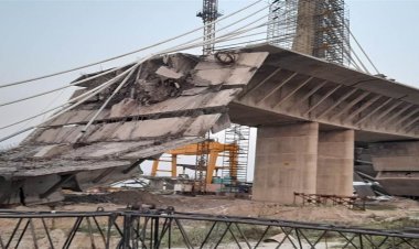 भागलपुर:सुल्तानगंज-अगुवानी पुल पर तूफान से हादसा, लोहे की राड गिरने से इंजीनियर की मौत