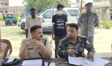 दुमका: हंसडीहा  में लूटपाट की योजना विफल, पुलिस ने  एक क्रिमिनल को किया अरेस्ट, कट्टा व गोली बरामद