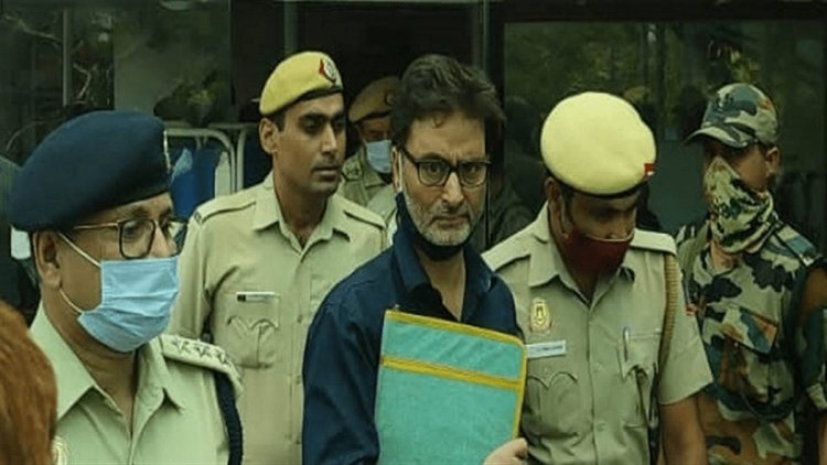 Yasin Malk Terror Funding Case : यासीन मलिक को टेरर फंडिंग मामले में उम्रकैद , 10 लाख का जुर्माना