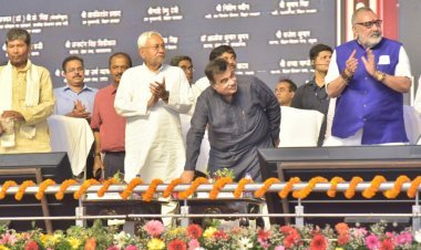 महात्मा गांधी सेतु के इस्ट लेन का उद्घाटन, नितिन गडकरी का दावा- 2024 तक बिहार का रोड नेटवर्क हो जायेगा अमेरिका के बराबर