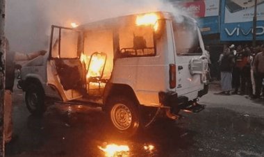 बिहार: युवती ने नहीं, बख्तियारपुर सीओ ने खुद गाड़ी में लगाई थी आग, किये गये सस्‍पेंड