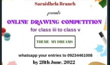 धनबाद: मारवाड़ी युवा मंच सरायढे़ला का ऑनलाइन चित्रकला प्रतियोगिता