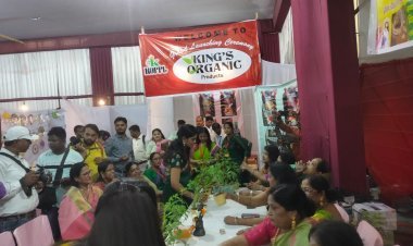 धनबाद: मारवाड़ी महिला समिति के आंनद मेला में किंग्स ऑर्गेनिक की दमदार धमक   