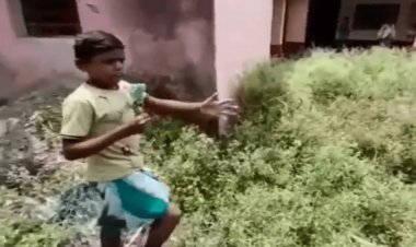 झारखंड: छात्र सरफराज बना पत्रकार, गोड्डा के स्कूल की कुव्यवस्था की खोलीपोल,  वीडियो वायरल