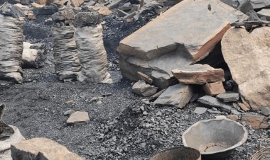 धनबाद: ब्लॉक टू प्रोजेक्ट एरिया में इलिगल माइनिंग के दौरान मलबे में दबने से एक की मौत