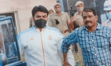 नोएडा का गालीबाज लीडर श्रीकांत त्यागी गया जेल, स्वामी प्रसाद मौर्य ने दिया था यूपी सचिवालय का स्टिकर