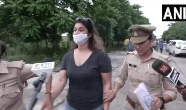 नोएडा: जेपी विश टाउन सोसाइटी में सिक्योरिटी गार्ड्स के साथ गाली-गलौज करने वाली महिला गयी जेल