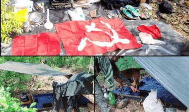 चाईबासा: एक करोड़ का इनामी नक्सली मिसिर बेसरा के दस्ते के साथ पुलिस की एनकाउंटर, बंकर  ध्वस्त