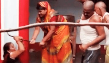 बिहार: पटना में माता-पिता पर बेटा ने लाठी-डंडे से पीटा, बहू ने भी सास के साथ की मारपीट