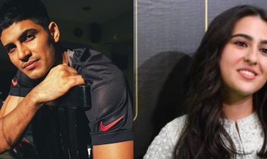 सारा अली खान और शुभमन गिल फ्लाइट में किया गया स्पॉट, लीक हुआ वीडियो