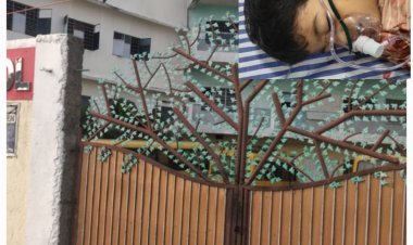 धनबाद: तोपचांची के संत थॉमस स्कूल में छत से गिरी बच्ची, सिर की हड्डी टूटी