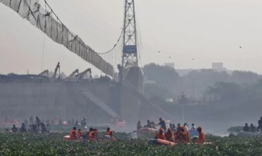 Morbi Bridge Collapse: दो नवंबर को गुजरात में राजकीय शोक, पुलिस ने नौ लोगों को किया अरेस्ट