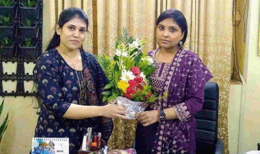 उर्वशी पांडे ने धनबाद DPRO का पदभार संभाला