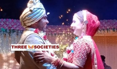 बिहारी युवक को इंग्लैंड की छोरी से USA में हुआ लव, देवघर में रचाई शादी