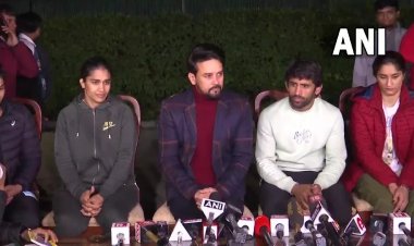 Wrestlers Protest : जांच के लिए सात सदस्यीय समिति का गठन, जांच तक संघ के कार्य से अलग रहेंगे बृजभूषण 