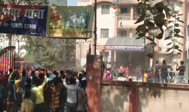Bihar: Begusarai में युवक की मर्डर, भगवानपुर में बवाल, भीड़ ने पुलिस स्टेशन पर किया पथराव