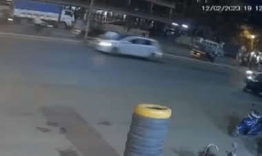 Maharashtra: ट्रैफिक सिगनल पर पुलिसकर्मी ने रोका तो चढ़ा दी कार, बोनट पर डेढ़ किलोमीटर तक घसीटा