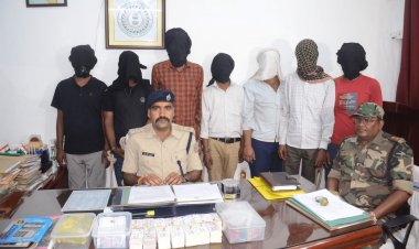 Dhanbad पुलिस को मिली सफलता, अवैध लॉटरी के सात कारोबारी अरेस्ट, हजारों टिकट जब्त