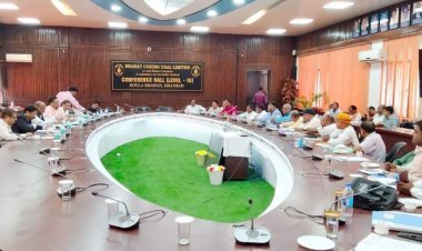 Dhanbad: DCKS की BCCL CMD से वार्ता, विभिन्न  मांगों पर बनी सहमति,  24 अप्रैल से होनेवाली अनिश्चितकालीन धरना  स्थगित