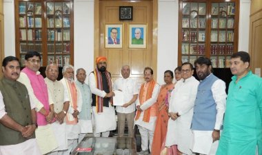 Bihar: गवर्नर से मिला बीजेपी डेलीगेशन, रामनवमी पर हुई हिंसा की जांच हाइकोर्ट के जज से कराने की मांग