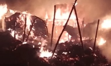 Bihar: Muzaffarpur में चूल्हे की चिंगारी घर में लगी आग, तीन जिंदा जले, सास-ससुर और बहू की मौत