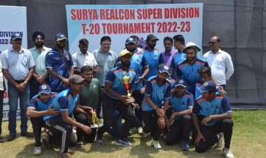 Dhanbad: DCA रेलवे ने सूर्या रियलकान सुपर डिवीजन टी-20 क्रिकेट का खिताब जीता