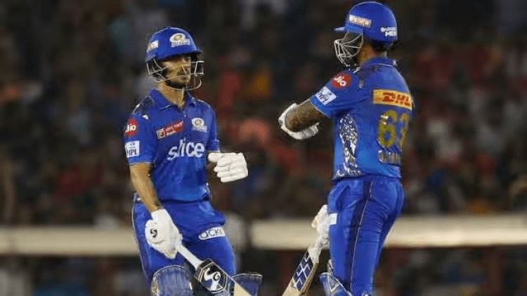 IPL 2023 PBKS vs MI : मुंबई इंडियंस ने पंजाब किंग्स को छह विकेट से हराया