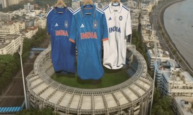 टीम इंडिया की नई जर्सी लॉन्च, तीनों फॉर्मेट के लिए अलग-अलग डिजाइन