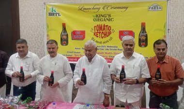 Dhanbad: किंग्स ऑर्गेनिक प्रोडक्ट्स के टोमैटो कैचप की हुई लॉन्चिंग