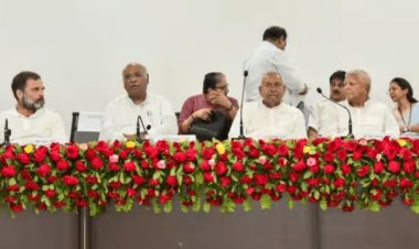 Patna Opposition Meeting : विपक्षी दलों की बैठक मंथन पूरा, मिलकर चुनाव लड़ेंगे, हर स्टेट की अलग रणनीति बनेगी