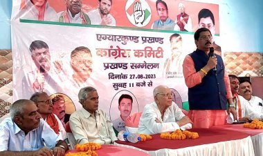 Dhanbad: मोदी सरकार ने नौ वर्षों में लोगों को छलने का काम किया: संतोष सिंह