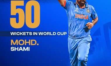 World CuP 2023 IND vs NZ : मोहम्मद शमी ने रचा इतिहास, World Cup में पूरा किया विकेटों का हाफ सेंचुरी