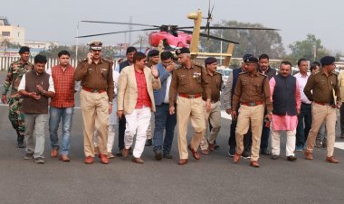 Dhanbad: PM नरेंद्र मोदी एक मार्च को धनबाद आयेंगे,  DGP, IG, DC, SSP ने किया कार्यक्रम स्थलों का निरीक्षण