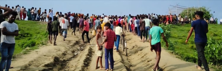 Bihar: खगड़िया की बागमती में डूबी नाव, नदी की उपधारा में दो लोग लापता हुए हुए लापता