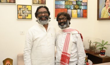 Jharkhand:डबल रोल! जब एक साथ दिखे दो 'हेमंत सोरेन'