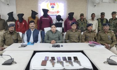 Jharkhand: पलामू पुलिस को मिली बड़ी सफलता, सुजीत सिन्हा गैंग के छह क्रिमिनल अरेस्ट