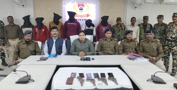 Jharkhand: पलामू पुलिस को मिली बड़ी सफलता, सुजीत सिन्हा गैंग के छह क्रिमिनल अरेस्ट