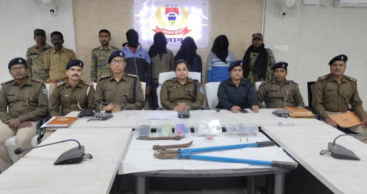 Jharkhand: पलामू पुलिस को मिली सफलता, पांकी लूटकांड में शामिल चार क्रिमिनल अरेस्ट