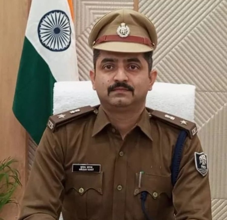 Bihar: भागलपुर के नये SSP हृदयकांत ने पदभार संभाला, कहा- क्राइम कंट्रोल मेरी प्राथमिकता