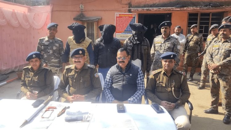 Dhanbad : डकैती की योजना विफल, तीन क्रिमिनलों को पुलिस ने किया अरेस्ट
