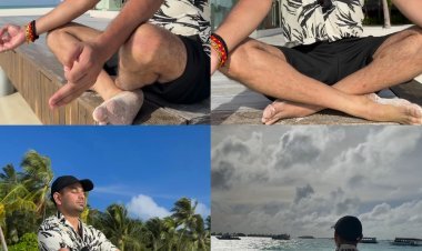 Bihar: विधानसभा चुनाव से पहले मालदीव पहुंचे लालू के बेटे तेज प्रताप, समुद्र किनारे खोज रहे शांति