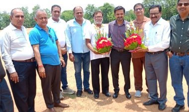 Dhanbad : शाहबाज नदीम ने  कांको जेएससीए-एसडीएससीए ग्राउंड का किया निरीक्षण